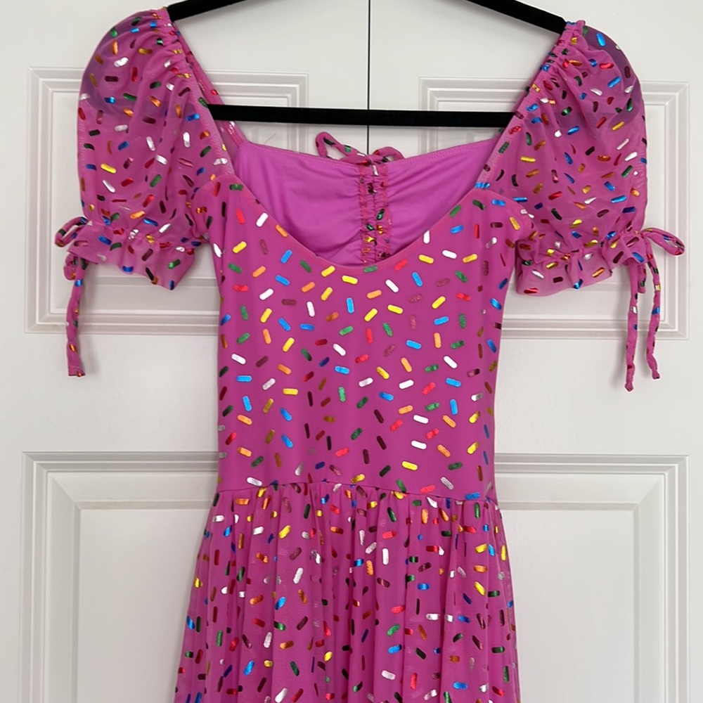 ๐ฅNWT Blackmilk Sprinkles Shiny Tea Party Dress ~ LIMITED Size XS - Picture 10 of 14
